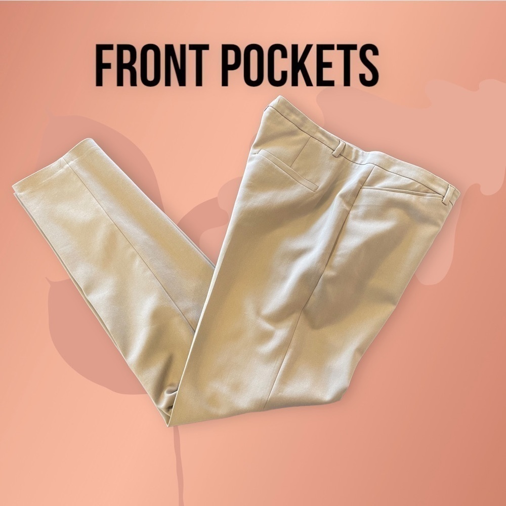 P090. NWOT Mexx Metropolitan Tan Khaki pants STYLE TP017 |12 - Picture 2 of 9